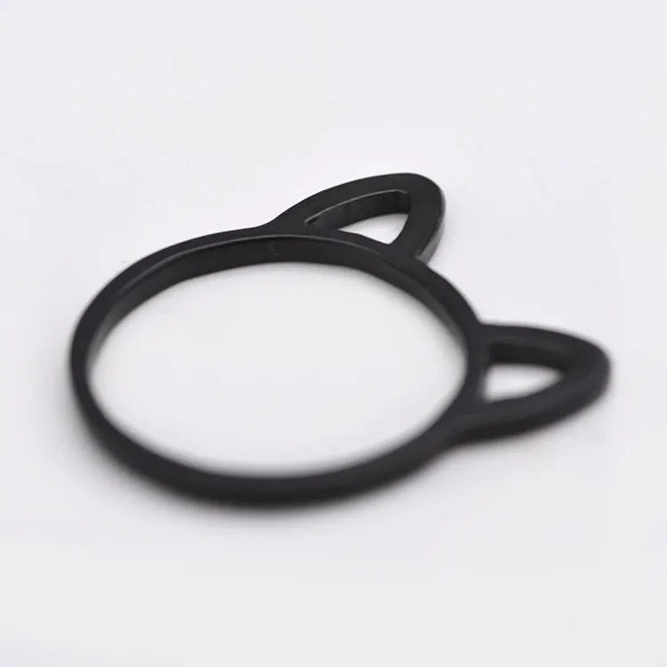 Cat Ear Ring Design Cute Fashion Jewelry Cat Ring For Women and Girl Gifts Adjustable charms Anel