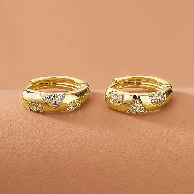 2025 New European and American Earrings for Women, Exquisite Daily Earrings, French Style, Personalized Fashion Accessories