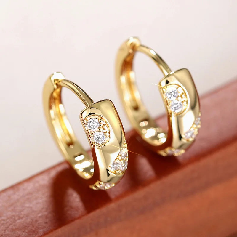 2025 New European and American Earrings for Women, Exquisite Daily Earrings, French Style, Personalized Fashion Accessories