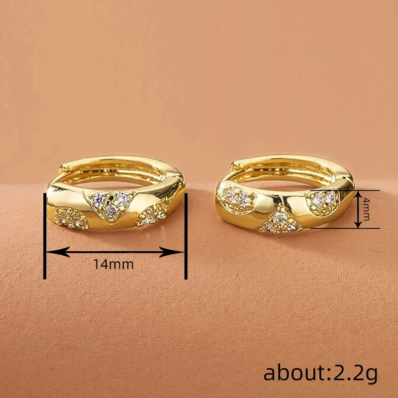 2025 New European and American Earrings for Women, Exquisite Daily Earrings, French Style, Personalized Fashion Accessories